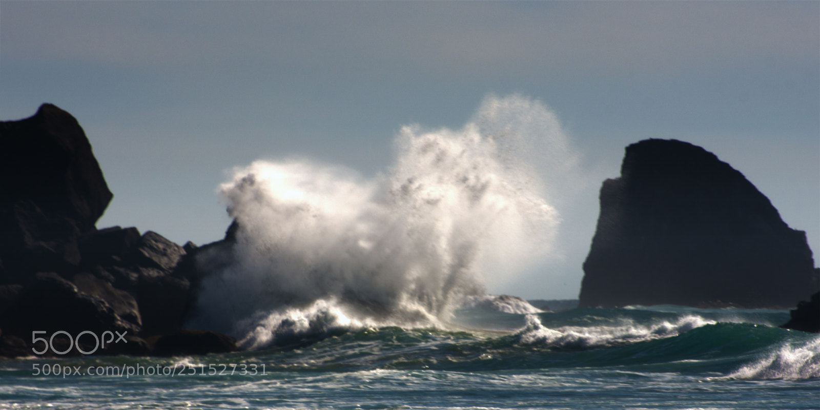 Nikon D7200 sample photo. Crash of waves photography