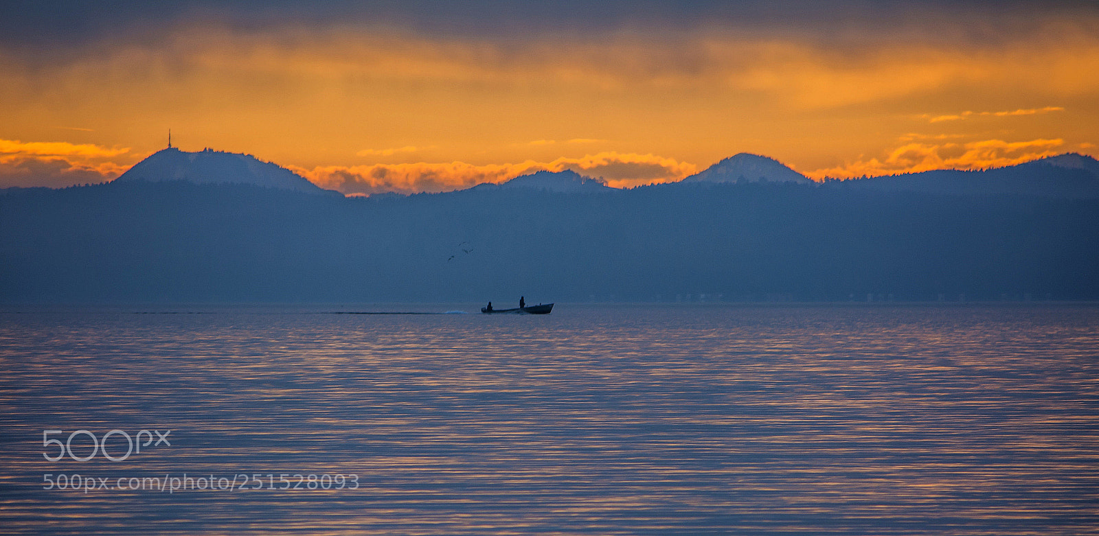 Nikon D7100 sample photo. Two fishermen, three birds photography