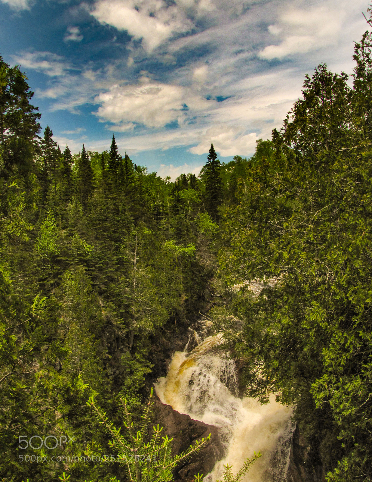 Canon PowerShot SX10 IS sample photo. Devil's kettle photography