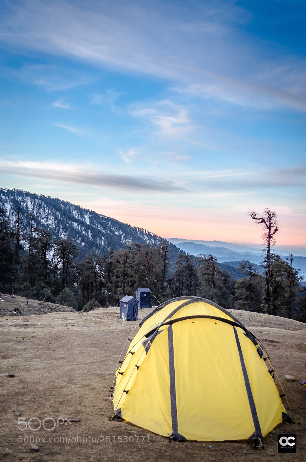 Nikon D5100 sample photo. The camping tent photography
