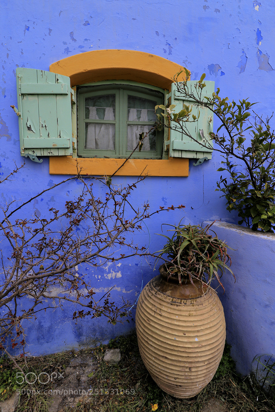 Canon EOS 80D sample photo. The old blue aegean photography
