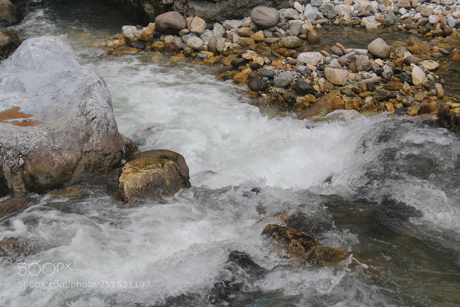 Canon EF-S 18-55mm F3.5-5.6 IS sample photo. Water flow photography