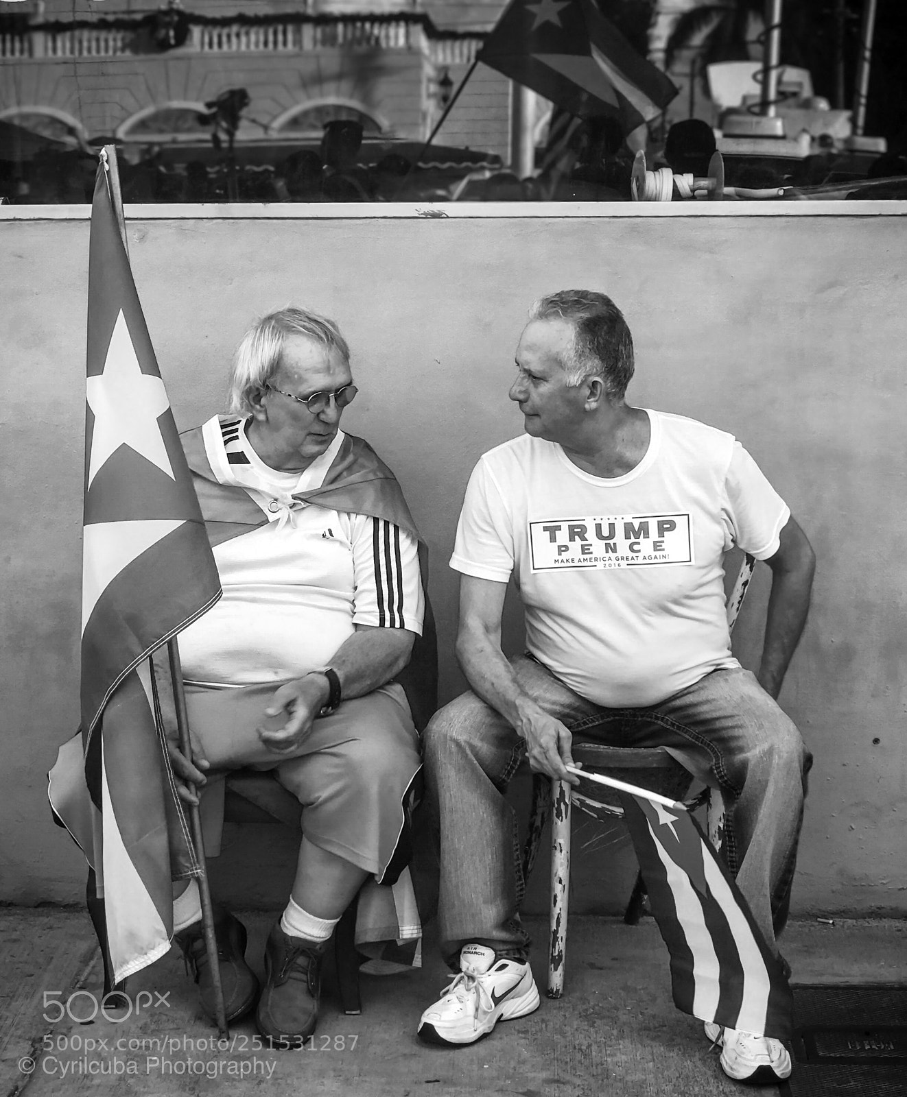 Apple iPhone 7 Plus sample photo. Miami cubans after fidel photography