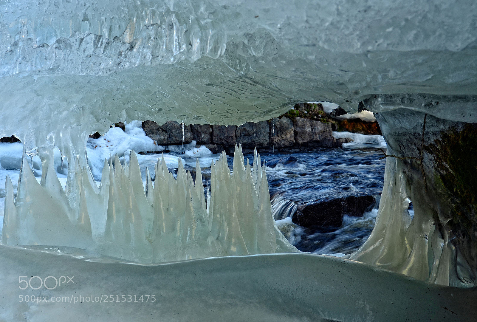 Nikon D7000 sample photo. Transparent ice photography