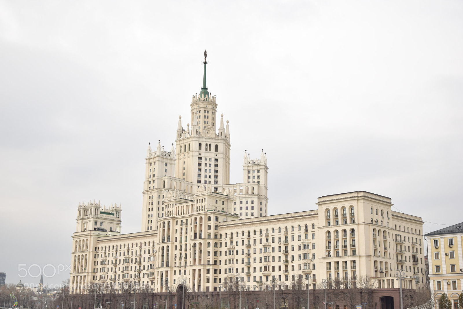 Nikon D3300 sample photo. Building on kotelnicheskaya embankment photography