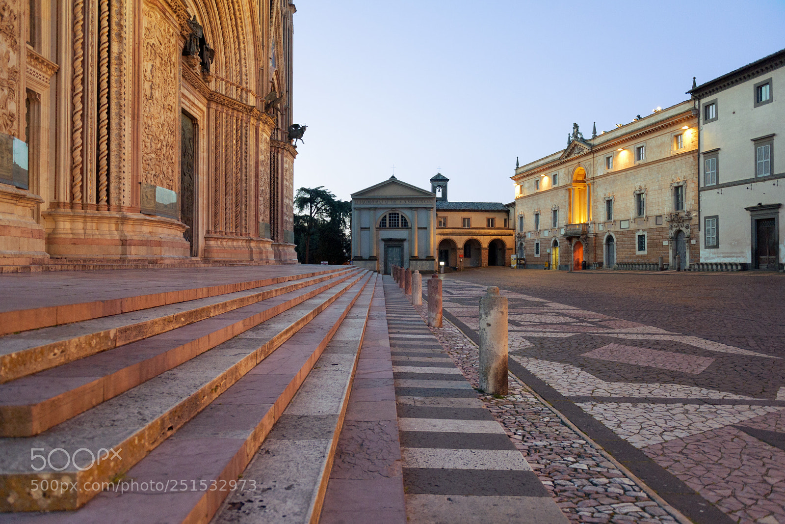 Nikon D700 sample photo. Orvieto all'alba photography