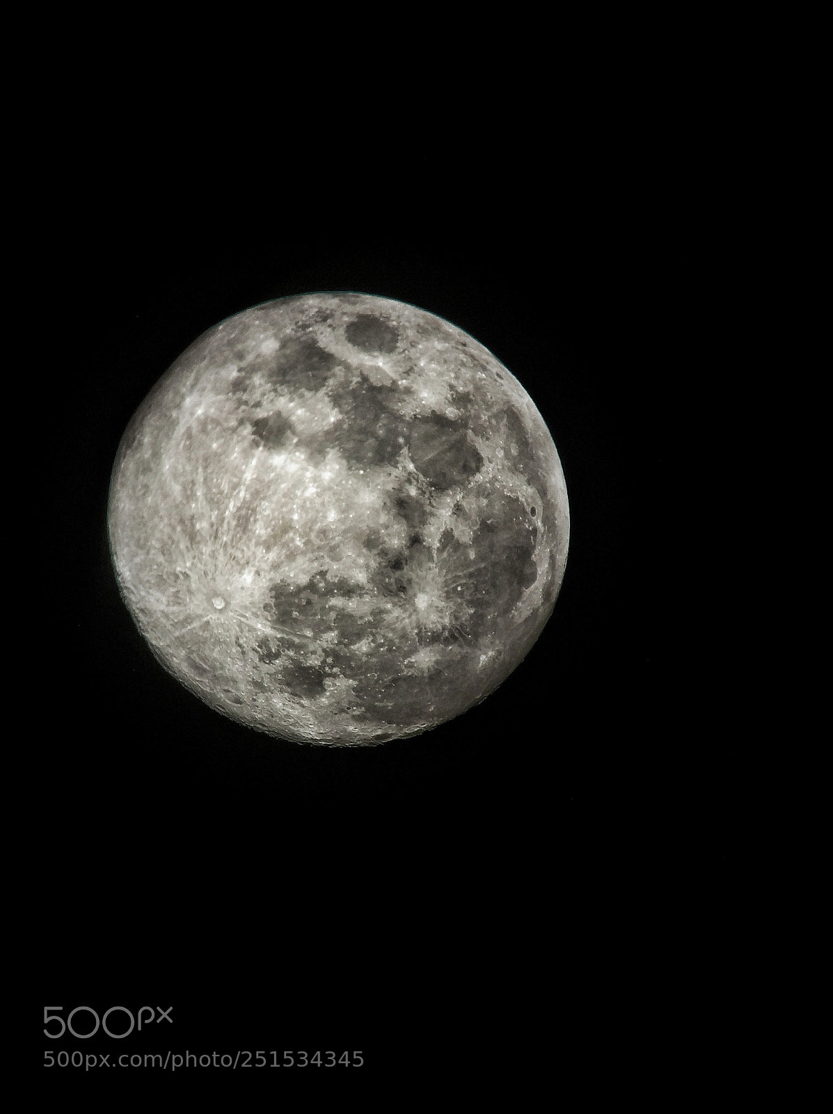 Xiaomi MI6 sample photo. Full moon photography