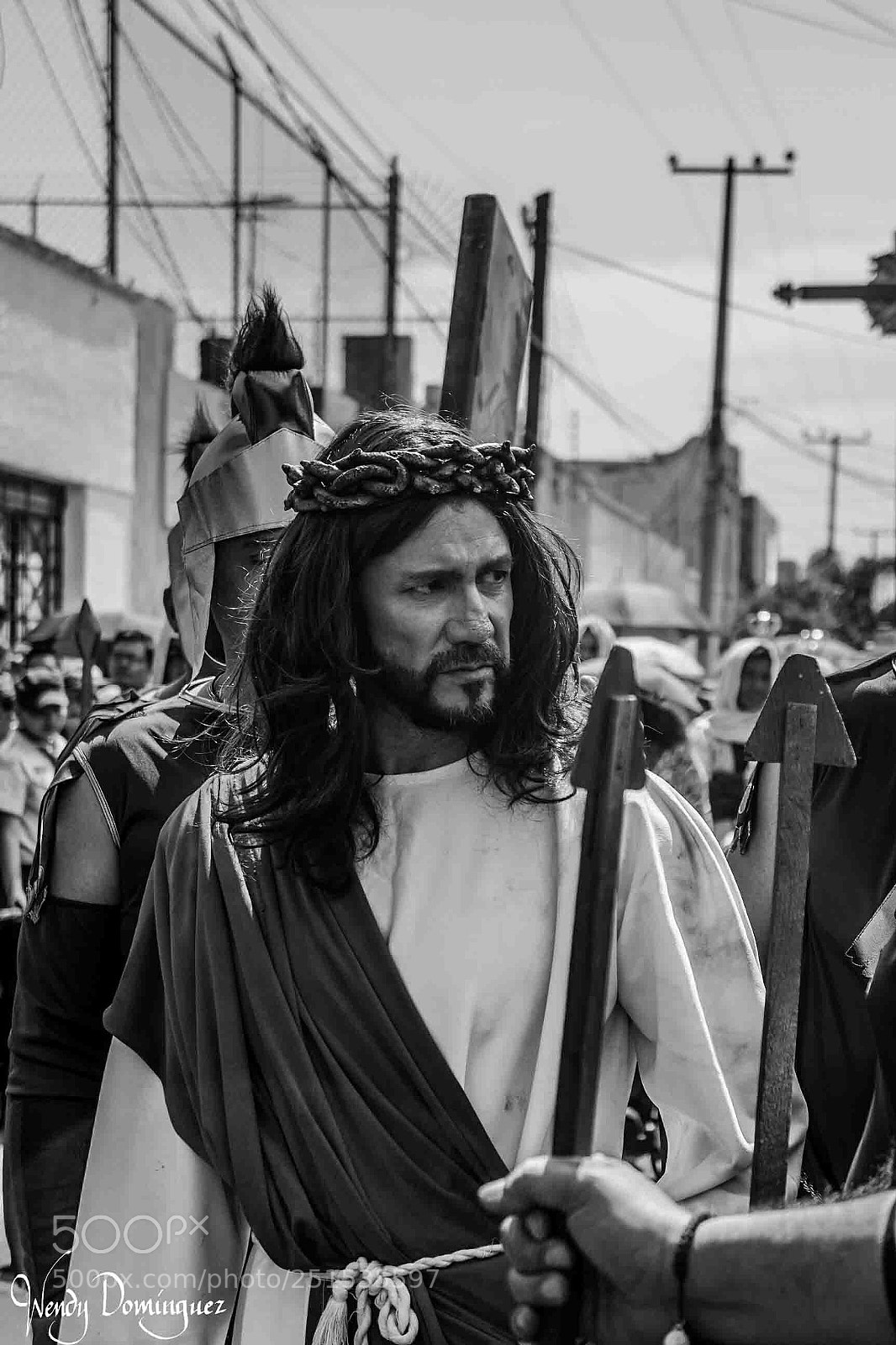 Sony a7R II sample photo. Viacrucis en barrio de photography