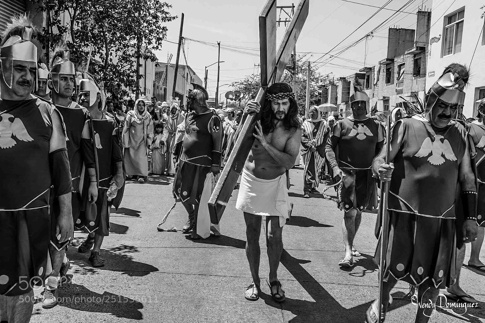 Sony a7R II sample photo. Viacrucis en barrio de photography