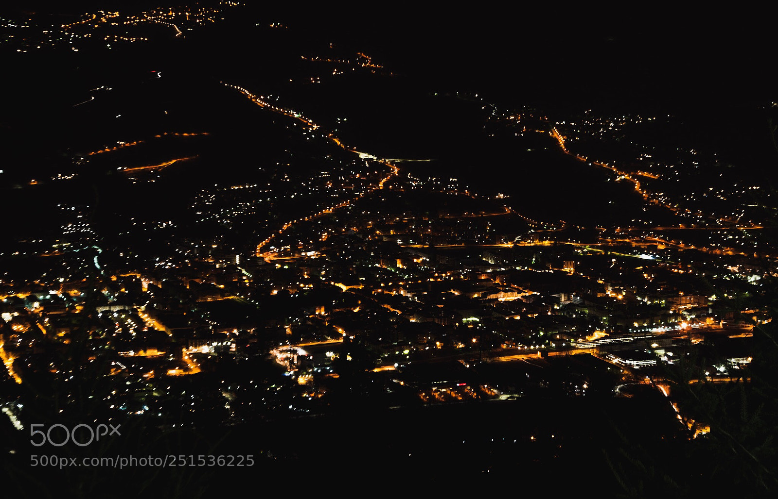 Nikon D90 sample photo. Aosta in the night  photography