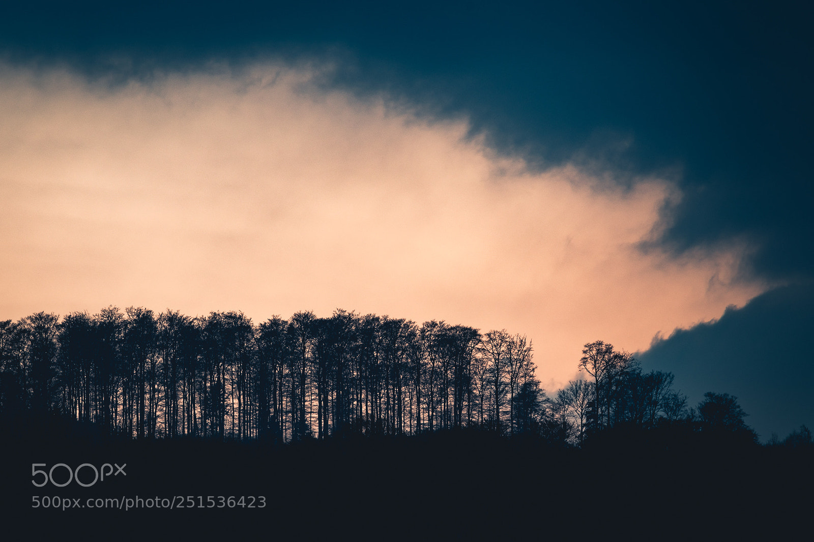 Nikon D5500 sample photo. Cloudy sunset photography