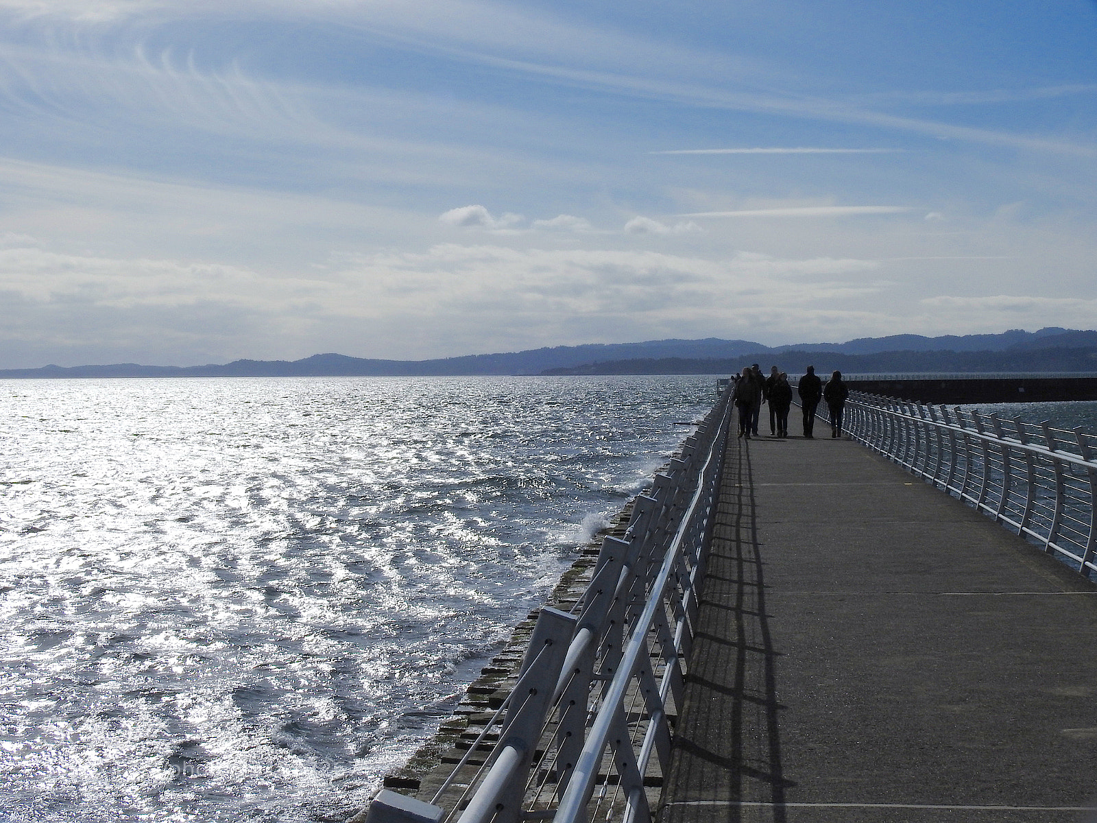 Nikon Coolpix P900 sample photo. Ogden breakwater photography