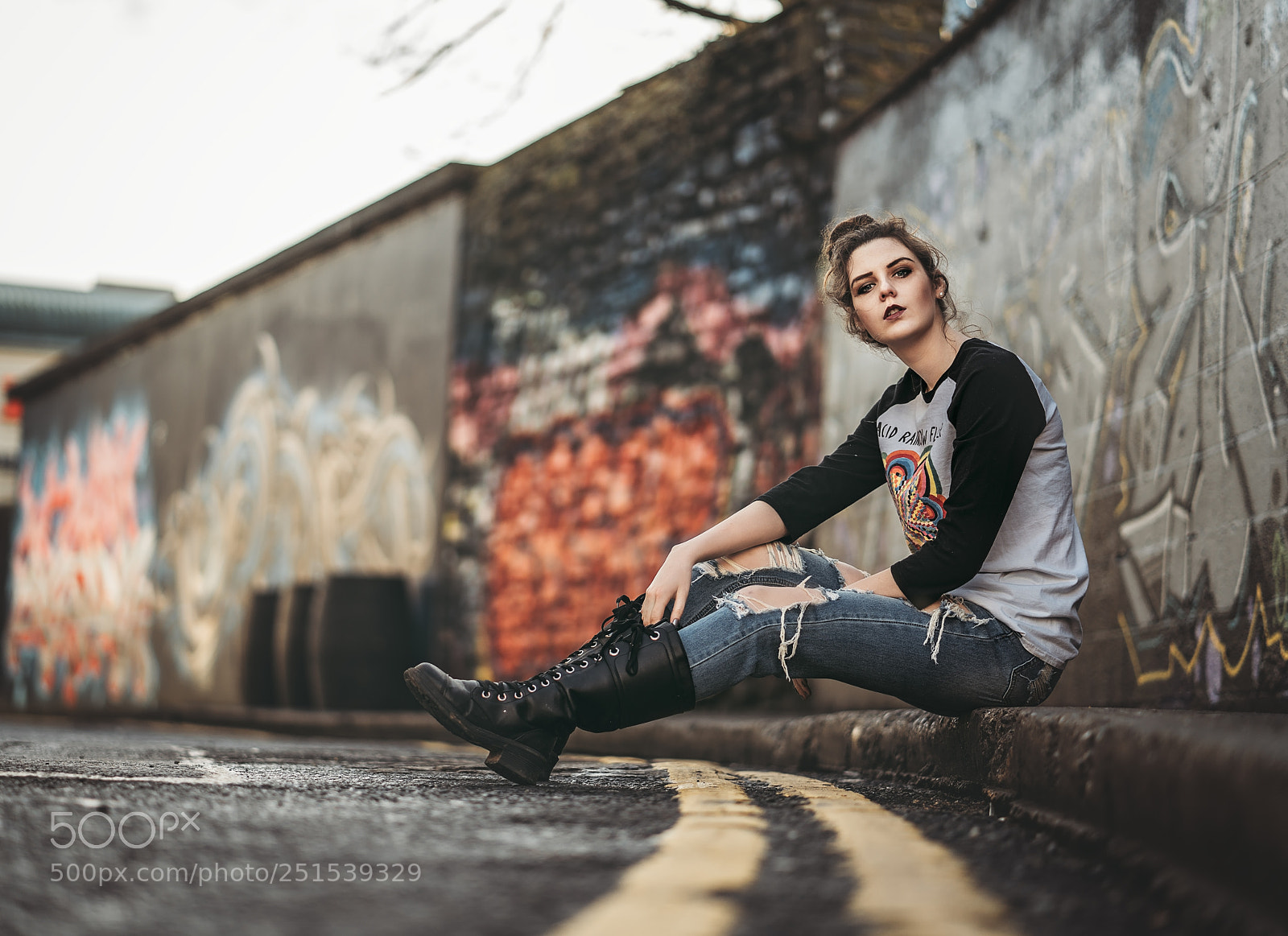 Sony a7R II sample photo. Dublin graffiti photography