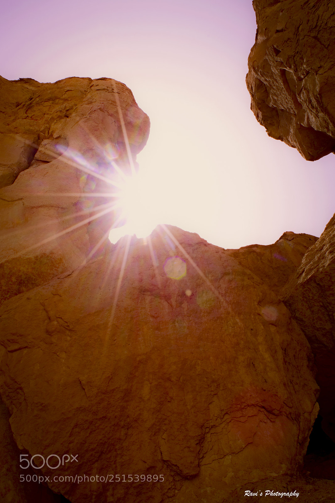 Nikon D5300 sample photo. Rays behind the rocks photography