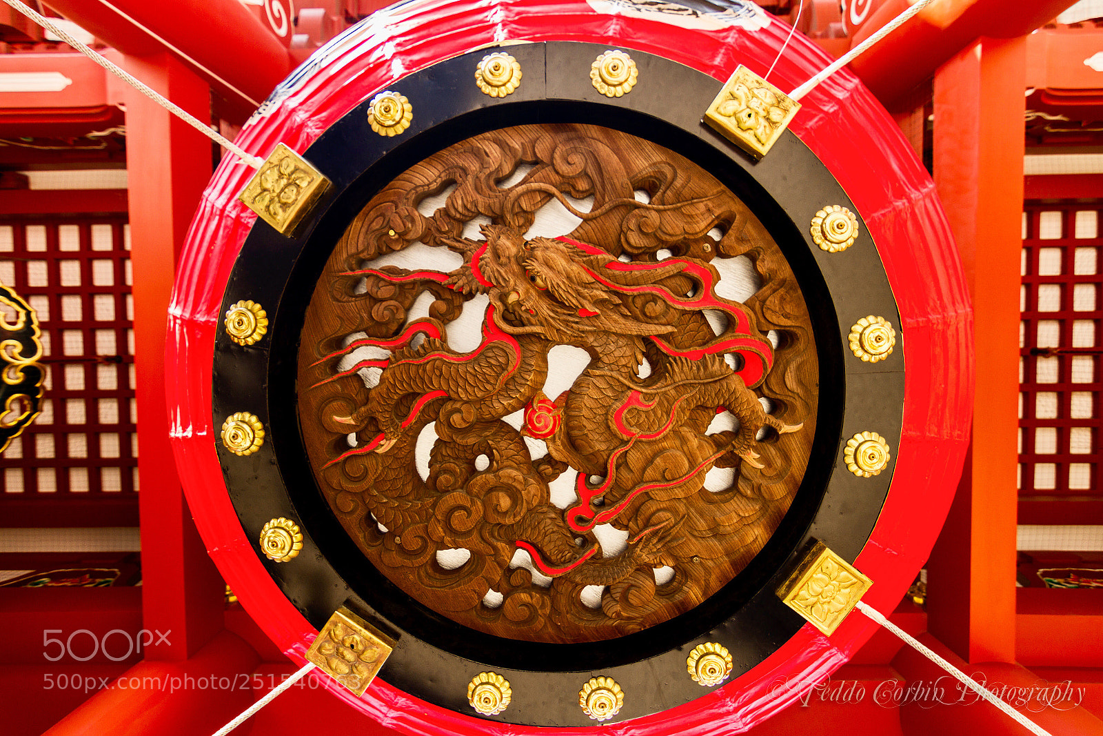 Canon EOS 7D sample photo. Senso-ji dragon photography