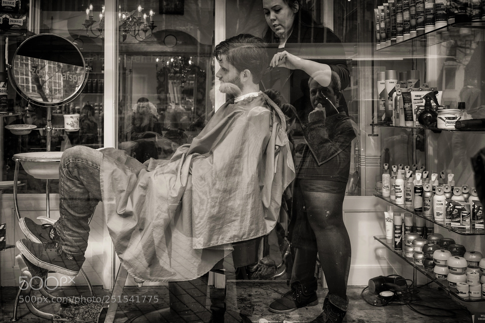 Sony Cyber-shot DSC-RX1R II sample photo. Barber photography