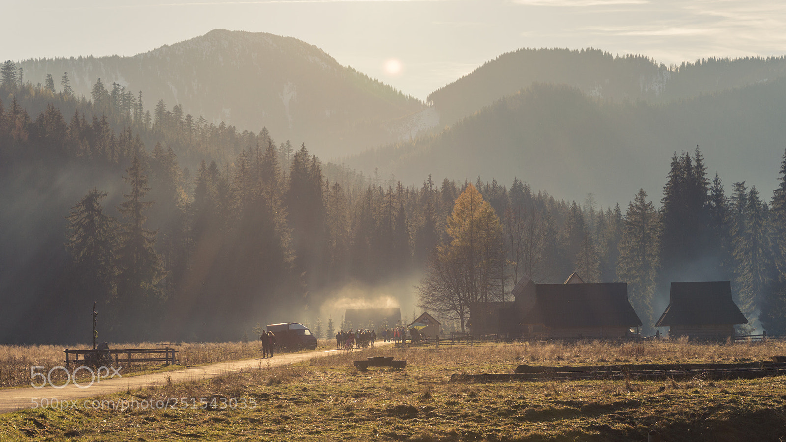 Nikon D3200 sample photo. Foggy sunset photography