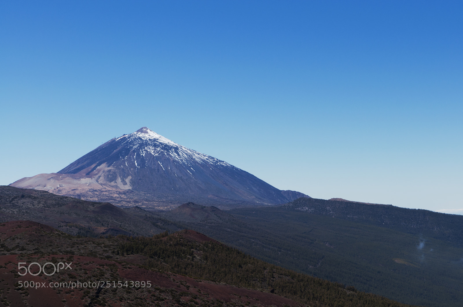 Nikon D5000 sample photo. Teide photography