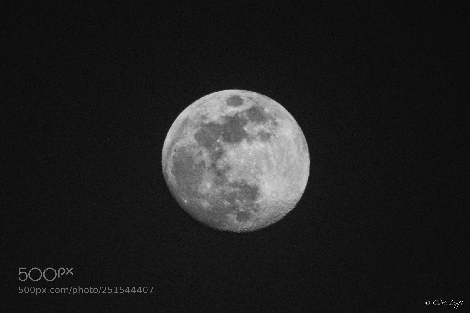 Nikon D5500 sample photo. Moon #2 photography