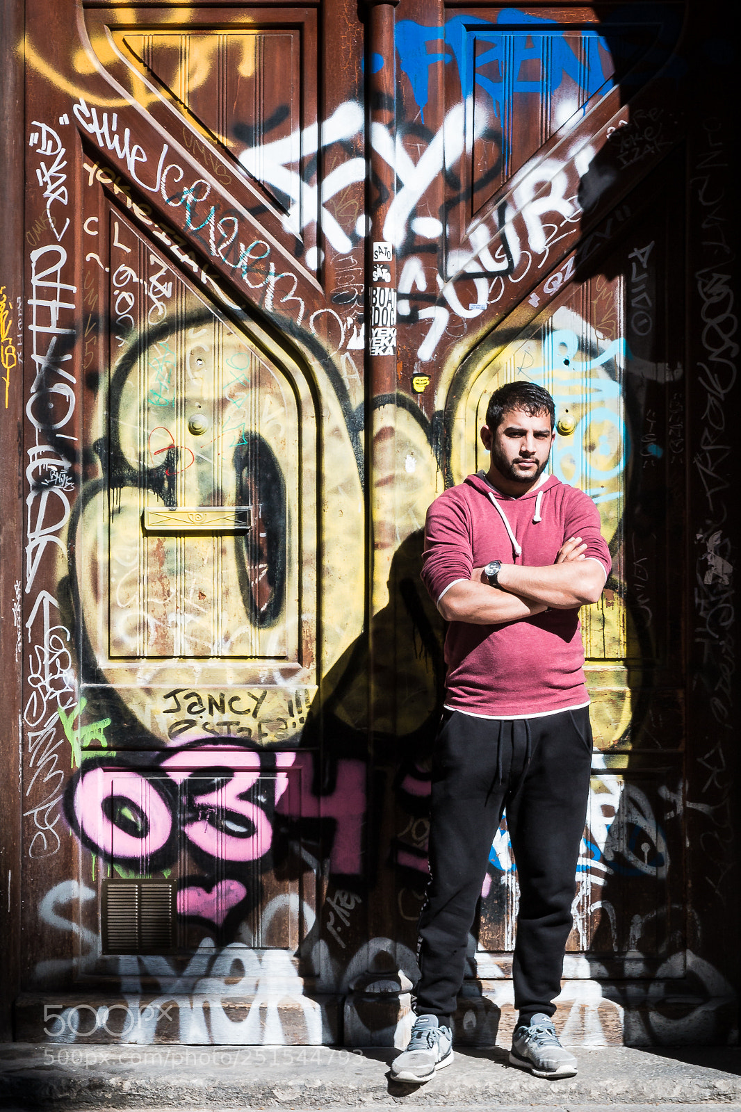 Canon EOS 70D sample photo. Barcelona doorway photography