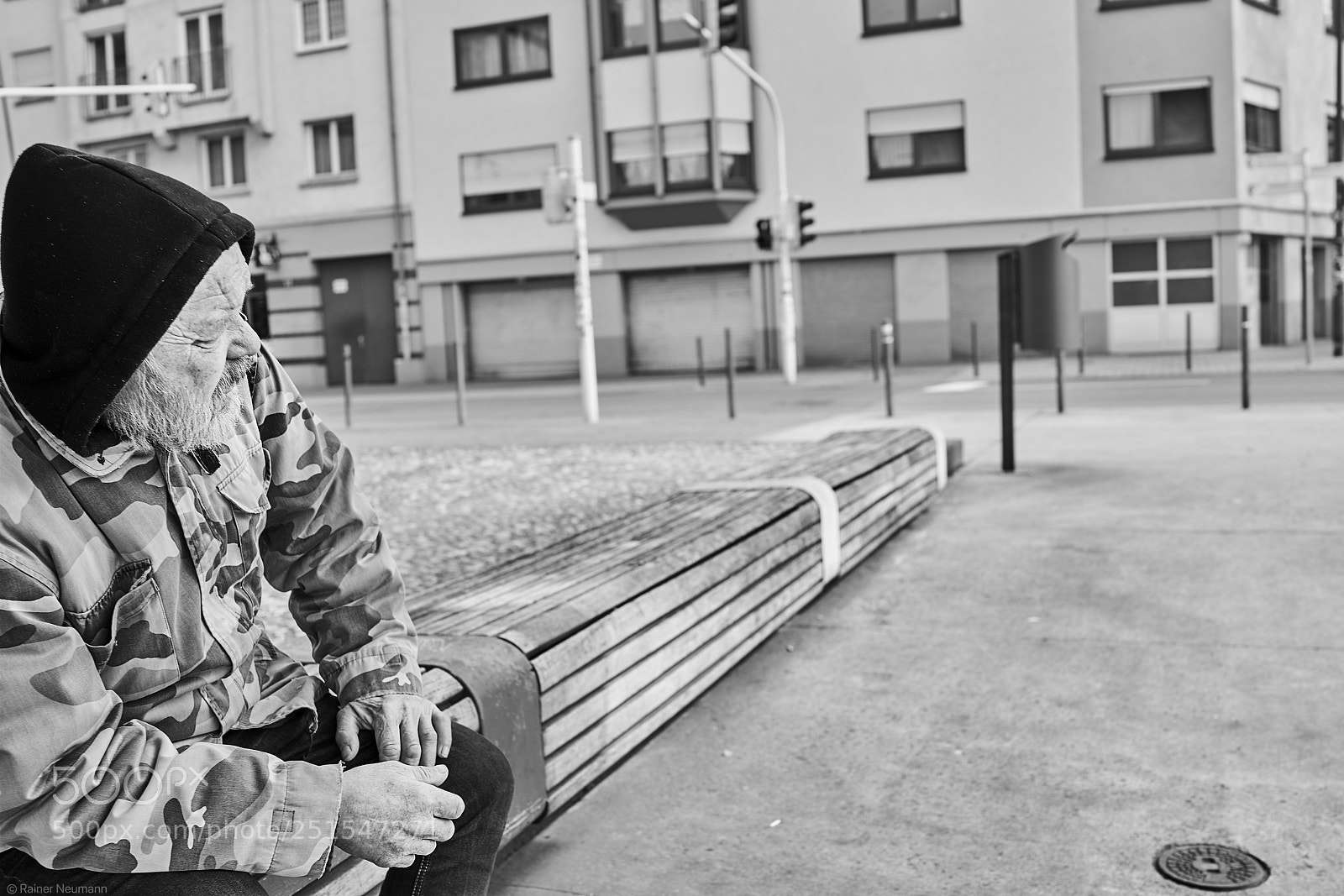 Sony Cyber-shot DSC-RX1R II sample photo. Mann 554 b&w photography