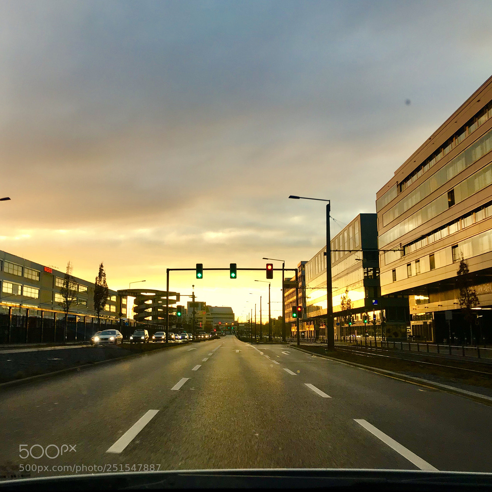 Apple iPhone 7 sample photo. Driving to the sunset  photography