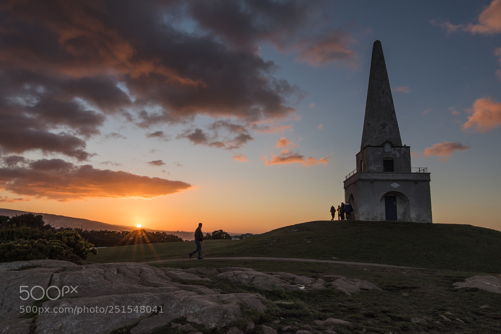 Nikon D810 sample photo. Sun setting over killiney photography