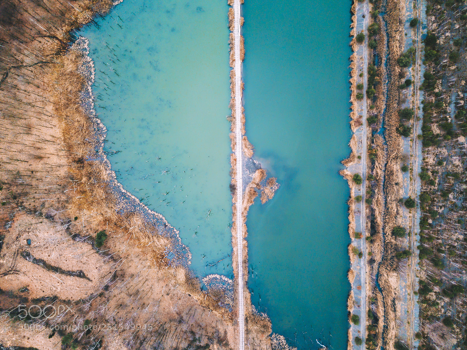 DJI FC220 sample photo. Stawy makoszowskie photography