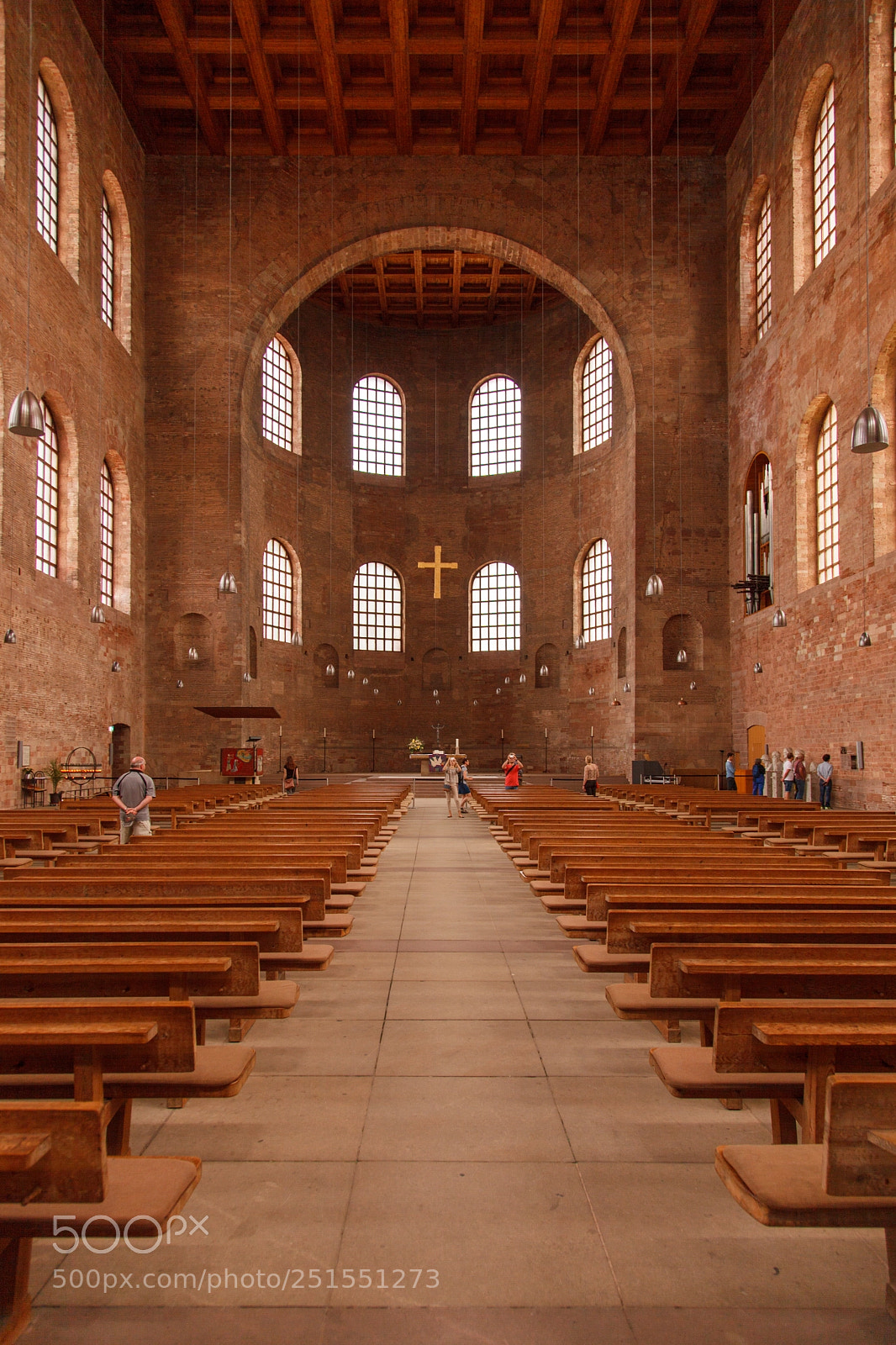 Canon EOS 5D Mark II sample photo. Constantinian basilica in trier photography