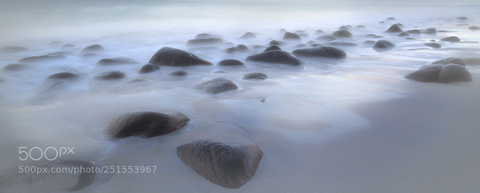 Sony a7R III sample photo. Soft seas photography
