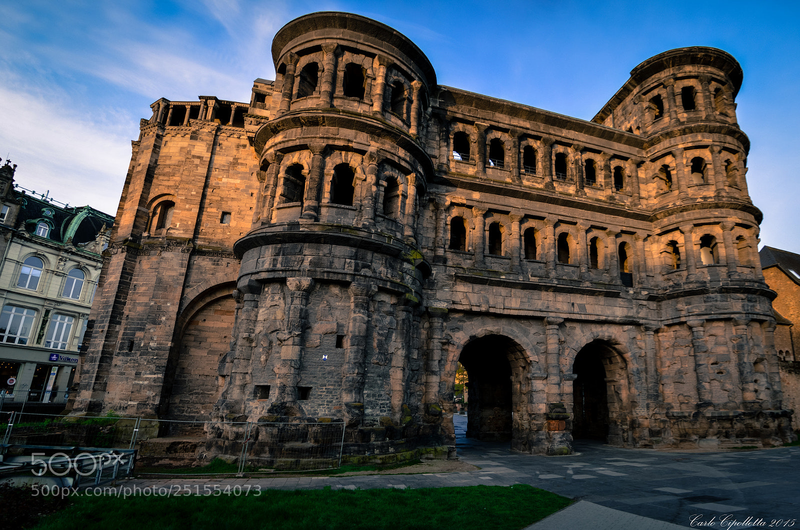 Nikon D3200 sample photo. Porta nigra photography