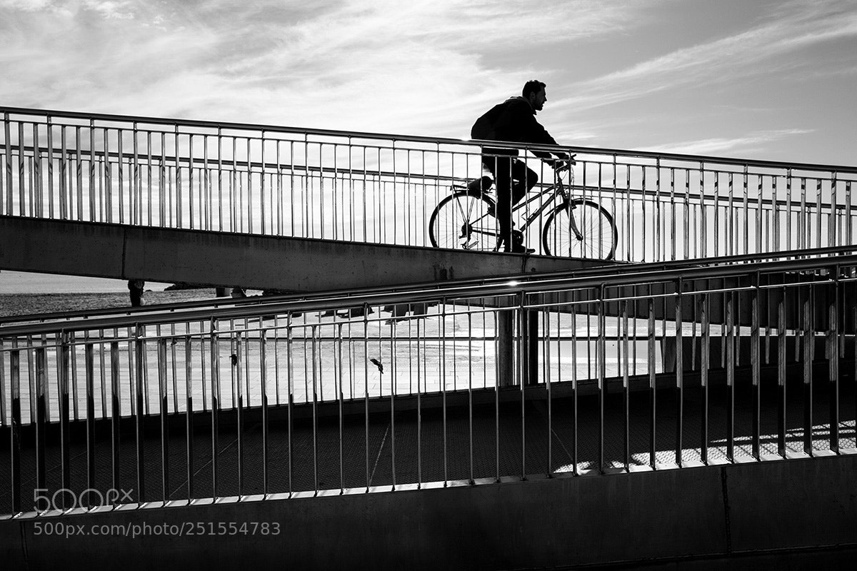 Leica Q (Typ 116) sample photo. Biker photography