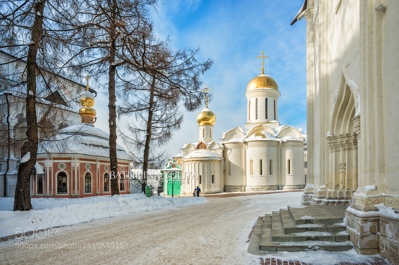 Nikon D800 sample photo. Troitsky cathedral  in lavra photography