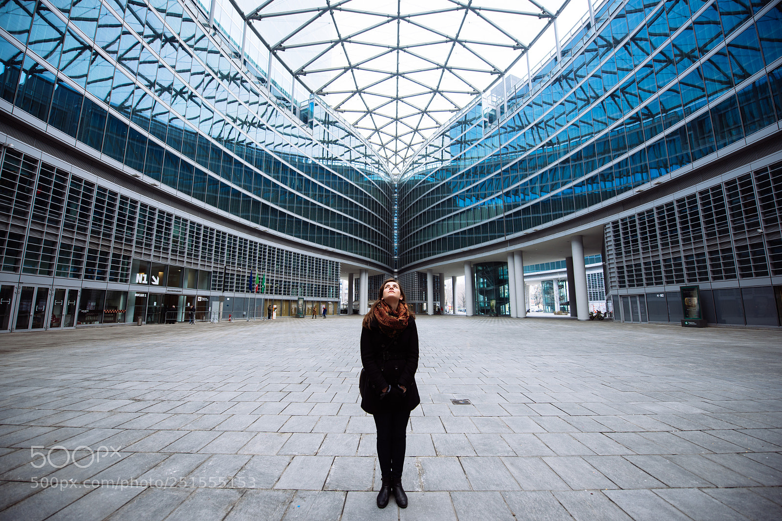 Nikon D810 sample photo. Palazzo lombardia photography