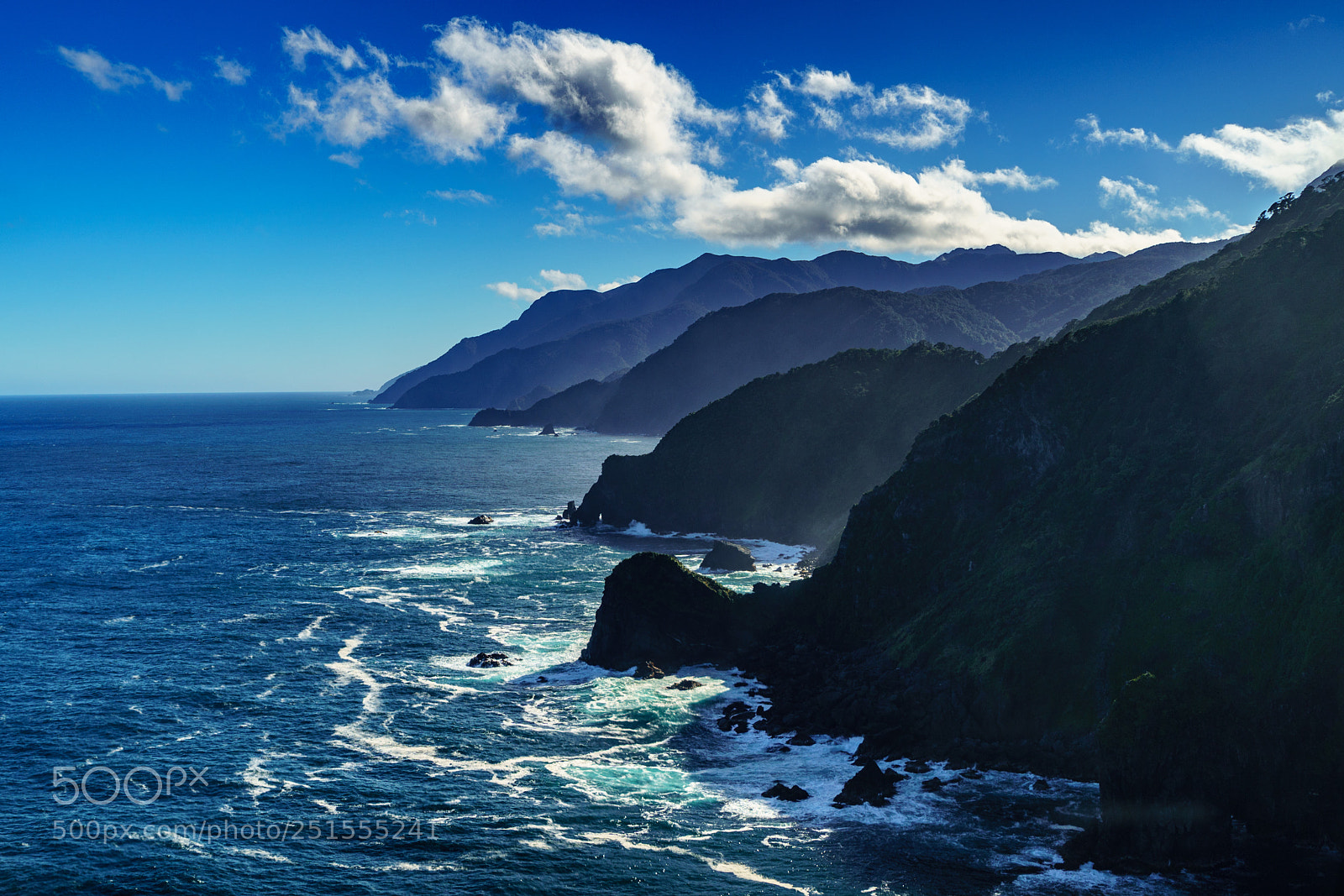 Sony a9 sample photo. Coastline in the fjordland photography