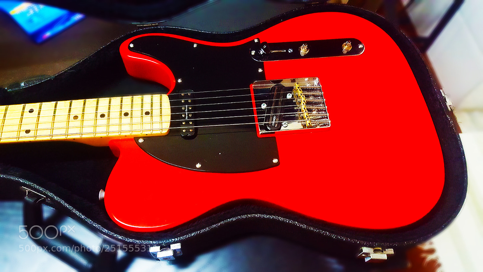 Samsung Galaxy S6 sample photo. Electric guitar epiphone red photography