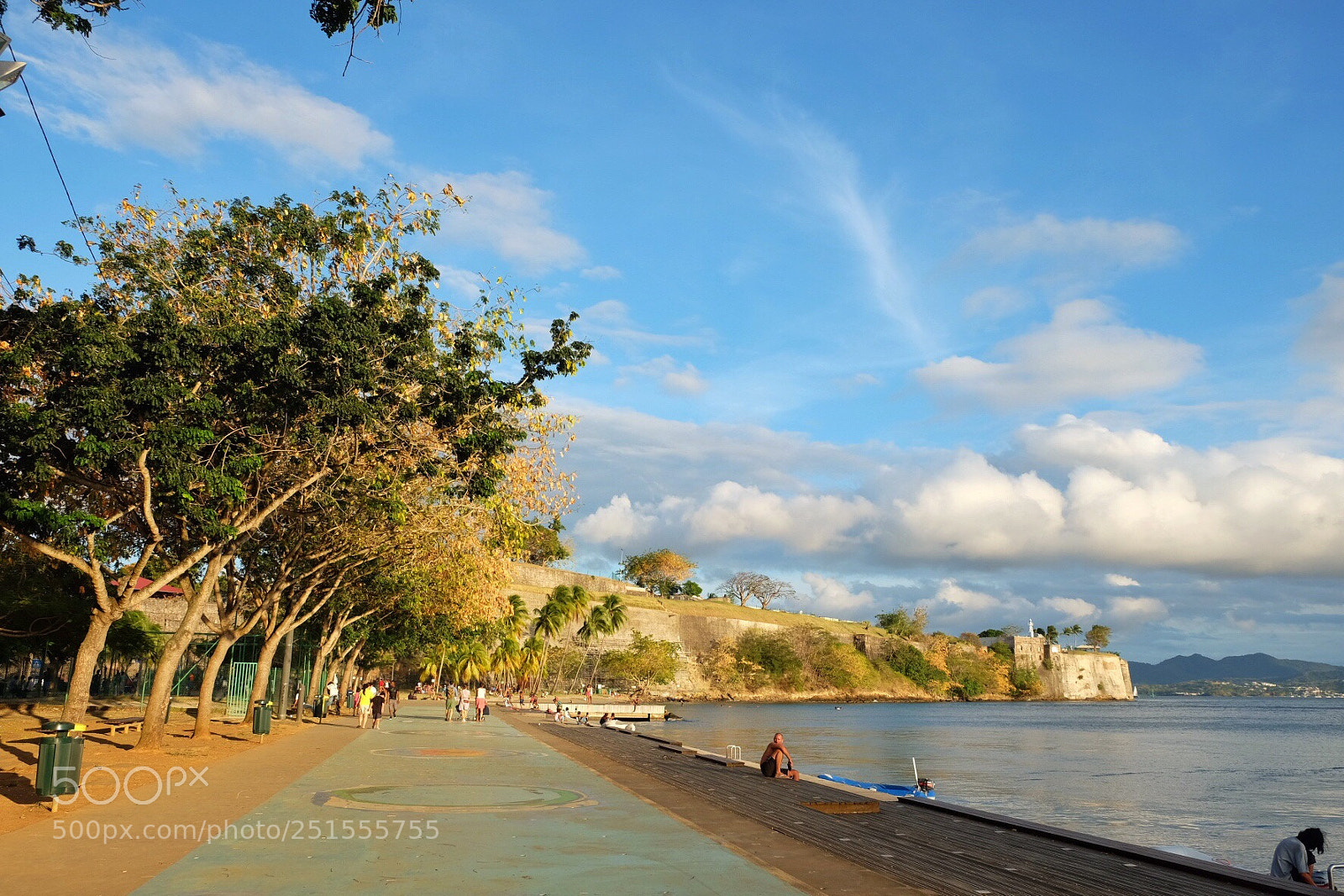 Fujifilm X-T10 sample photo. Malecon fort de france photography