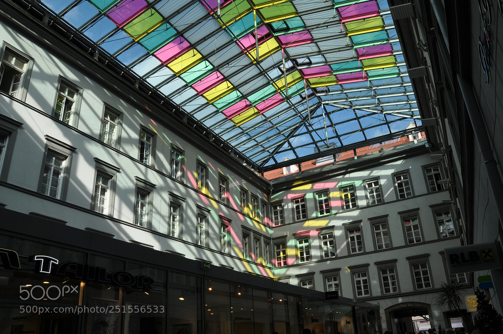 Nikon D90 sample photo. Building colour reflections photography