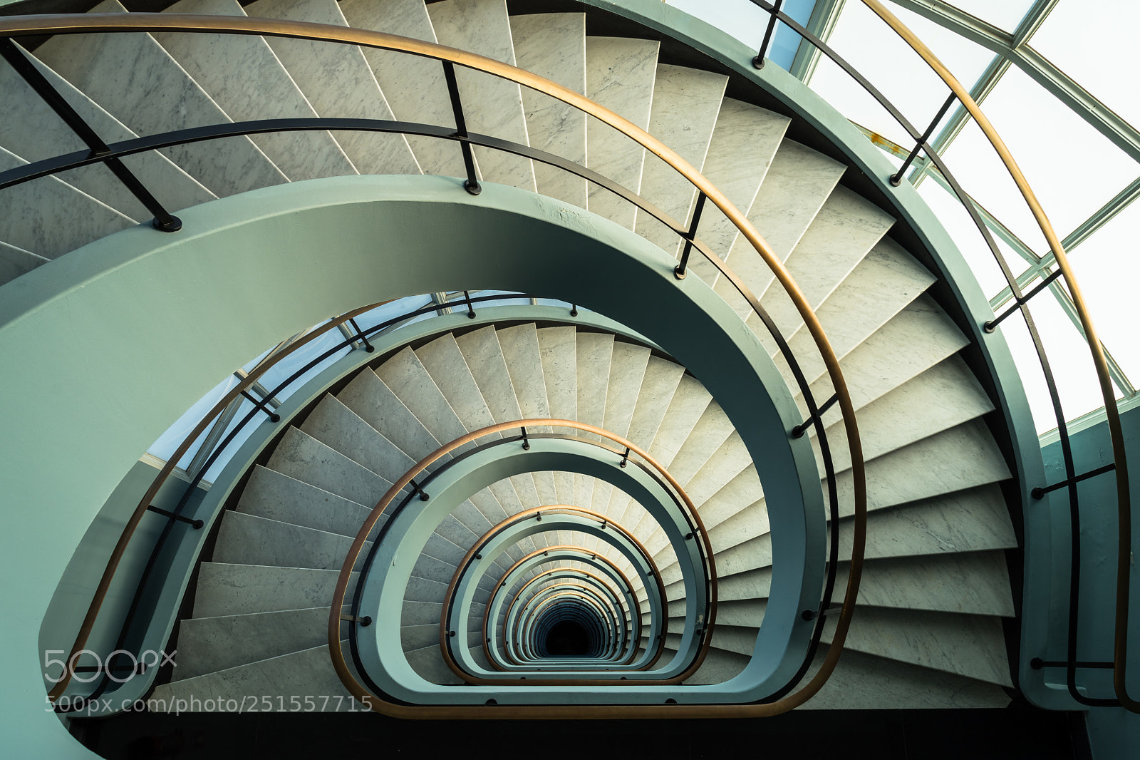 Sony a7 II sample photo. Den_bell_staircase_3.jpg photography