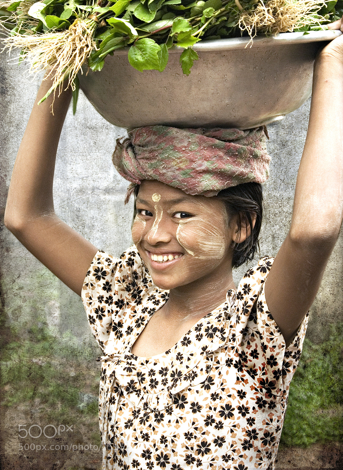 Nikon D200 sample photo. Smile / myanmar photography