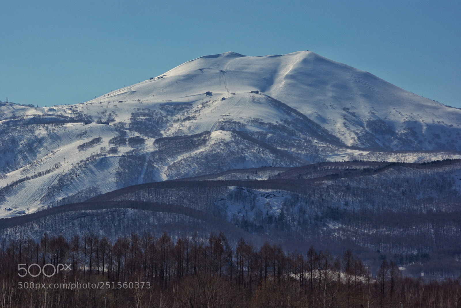 Pentax K10D sample photo. Mt.niseko annupuri photography