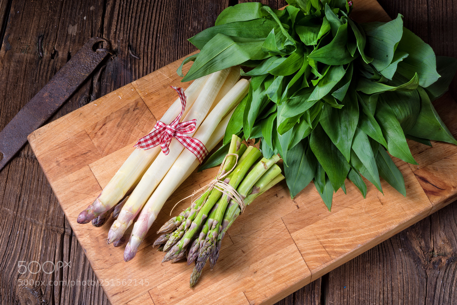 Nikon D810 sample photo. Bear's garlic with white photography