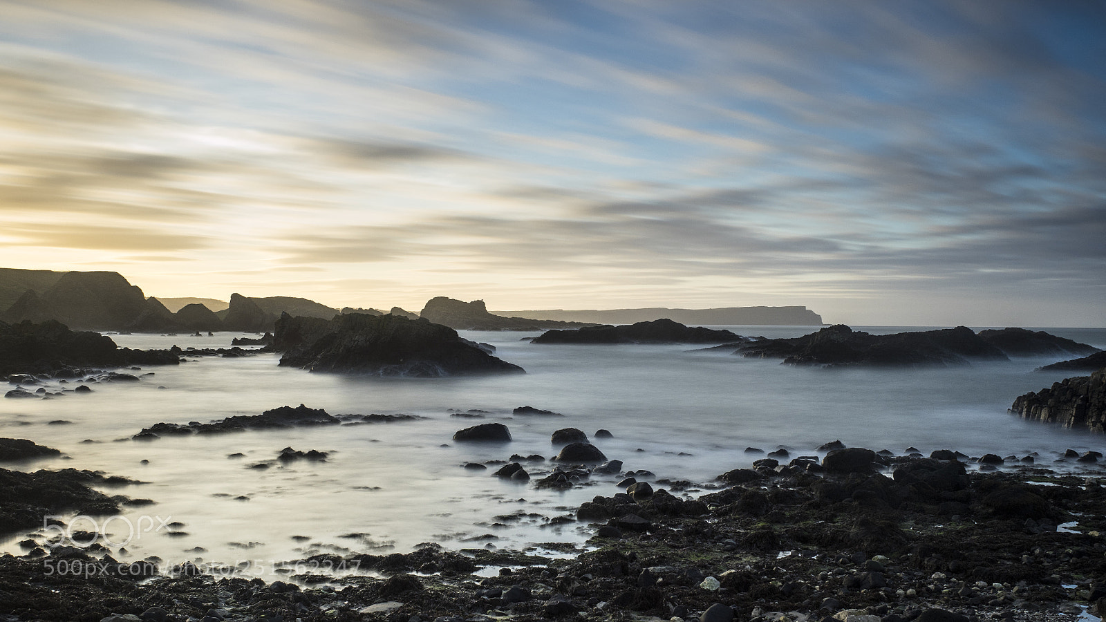 Olympus OM-D E-M1 sample photo. Ballintoy october evening photography