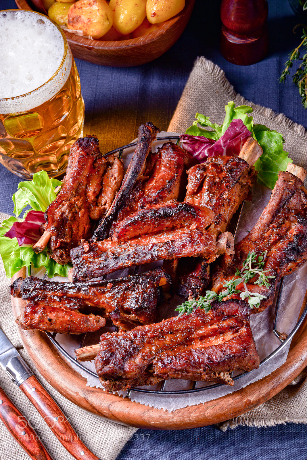 Nikon D810 sample photo. Delightful bbq spareribs from photography