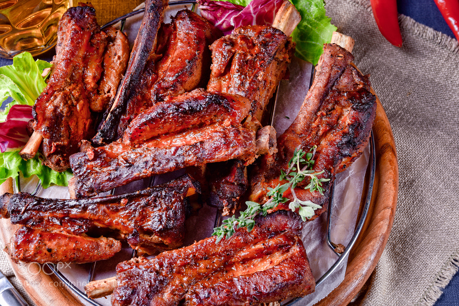 Nikon D810 sample photo. Delightful bbq spareribs from photography