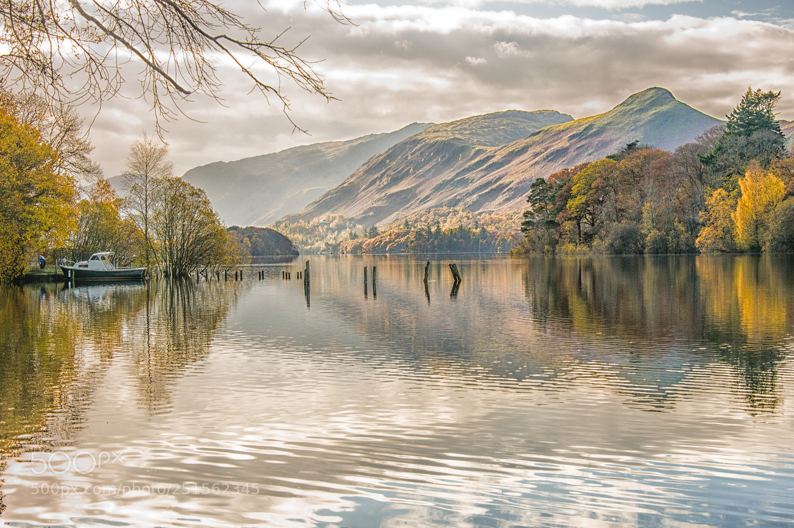 Nikon D90 sample photo. Derwent water, tranquility photography