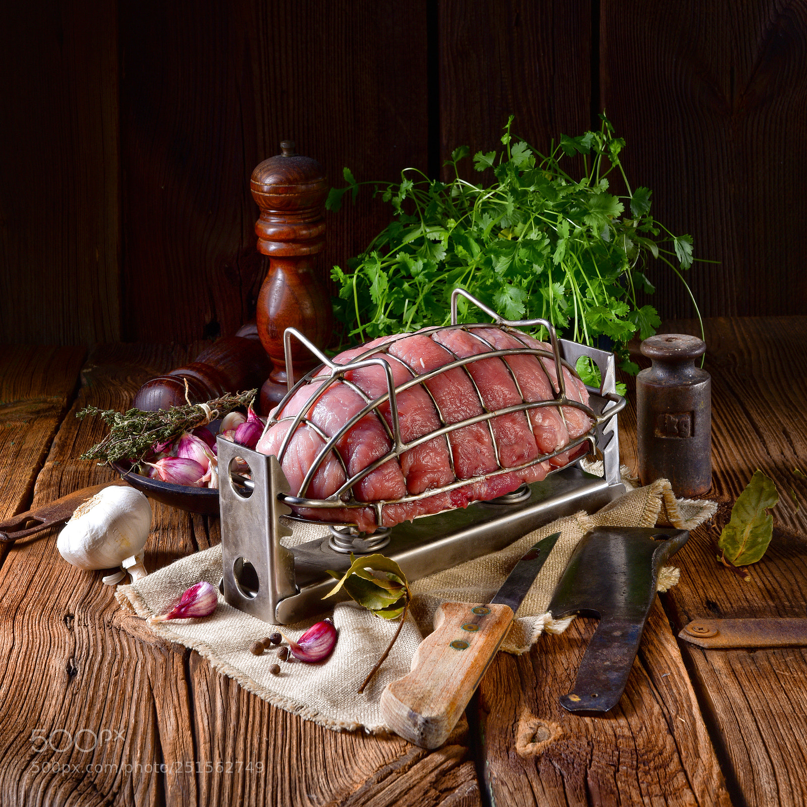 Nikon D810 sample photo. Pressure ham cooker with photography