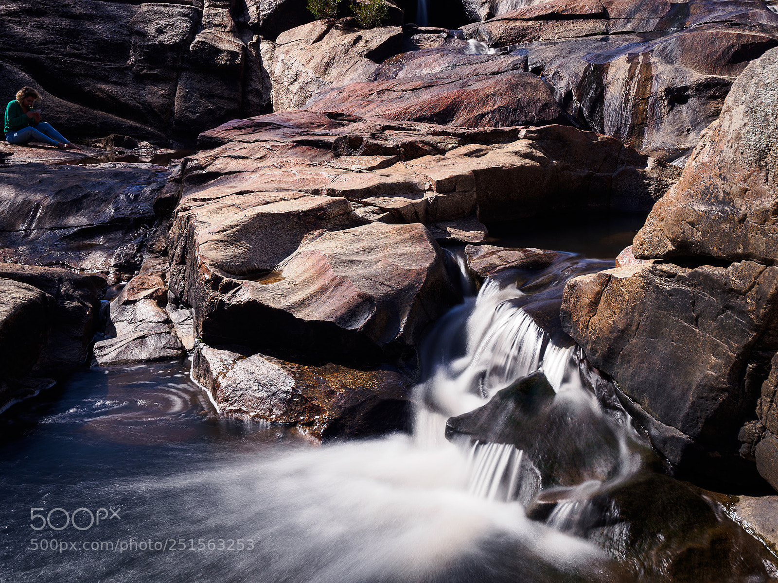 Olympus OM-D E-M10 II sample photo. Woolshed falls photography