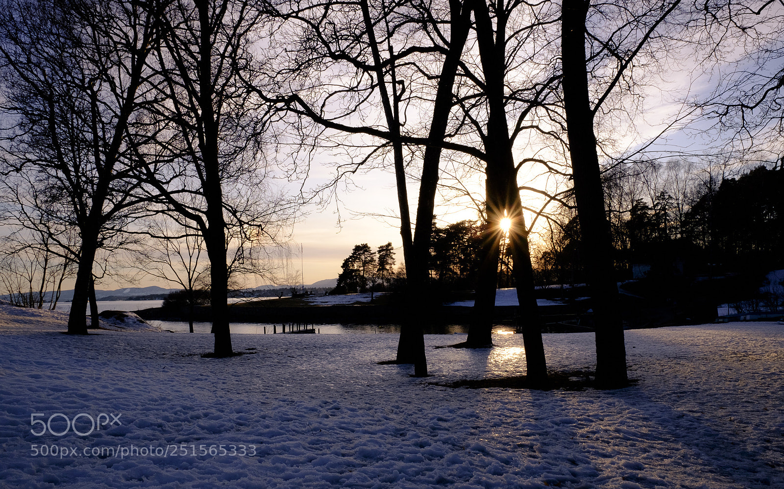 Fujifilm X70 sample photo. Sunset at bygdøy photography