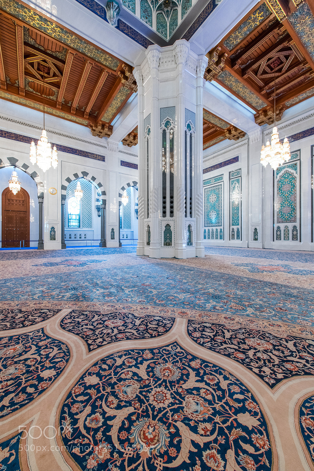 Nikon D850 sample photo. Sultan qaboos grand mosque photography